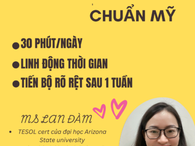 PHÁT ÂM CHUẨN MỸ